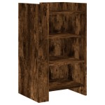 vidaXL Dulap, stejar fumuriu, 45x35x75 cm, lemn prelucrat vidaXL Dulap, stejar fumuriu, 45x35x75 cm, lemn prelucrat