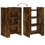 vidaXL Dulap, stejar fumuriu, 45x35x75 cm, lemn prelucrat vidaXL Dulap, stejar fumuriu, 45x35x75 cm, lemn prelucrat