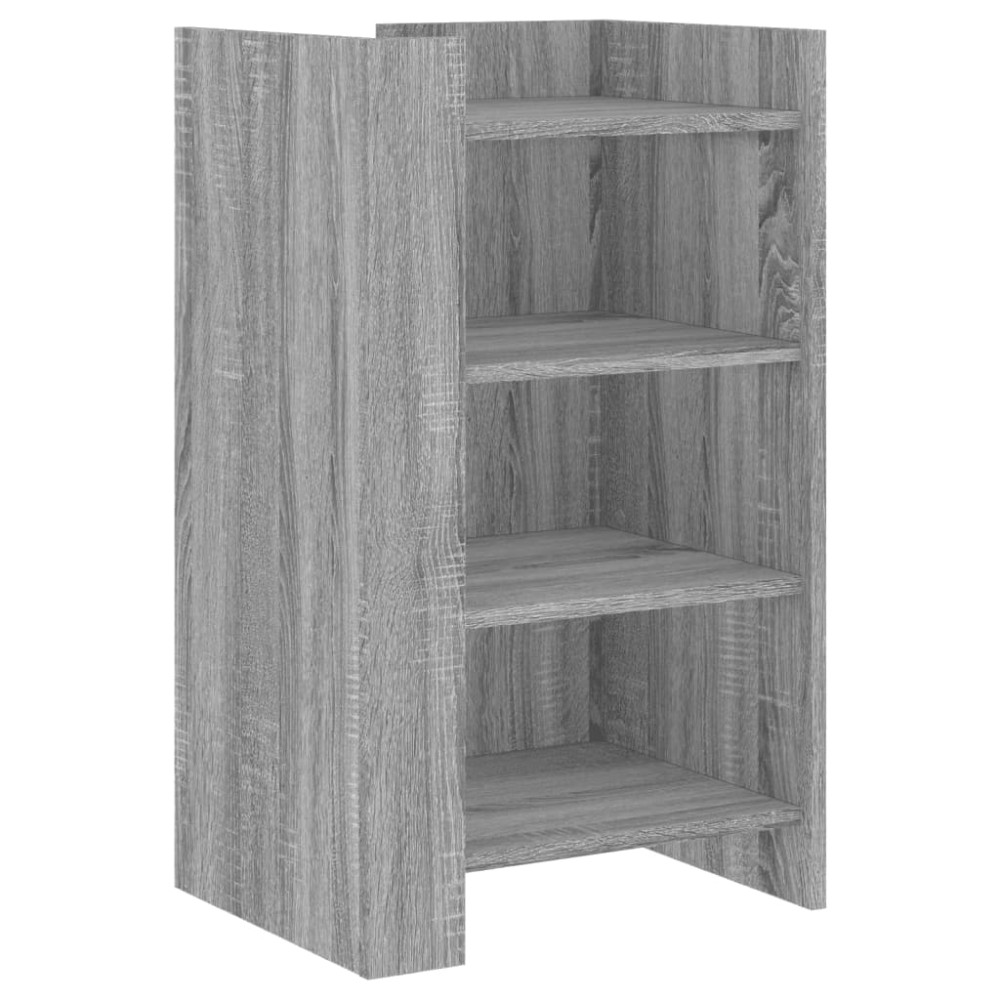 vidaXL Dulap, sonoma gri, 45x35x75 cm, lemn prelucrat