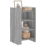 vidaXL Dulap, sonoma gri, 45x35x75 cm, lemn prelucrat