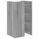 vidaXL Dulap, sonoma gri, 45x35x75 cm, lemn prelucrat