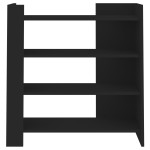 vidaXL Dulap, negru, 73,5x35x75 cm, lemn prelucrat