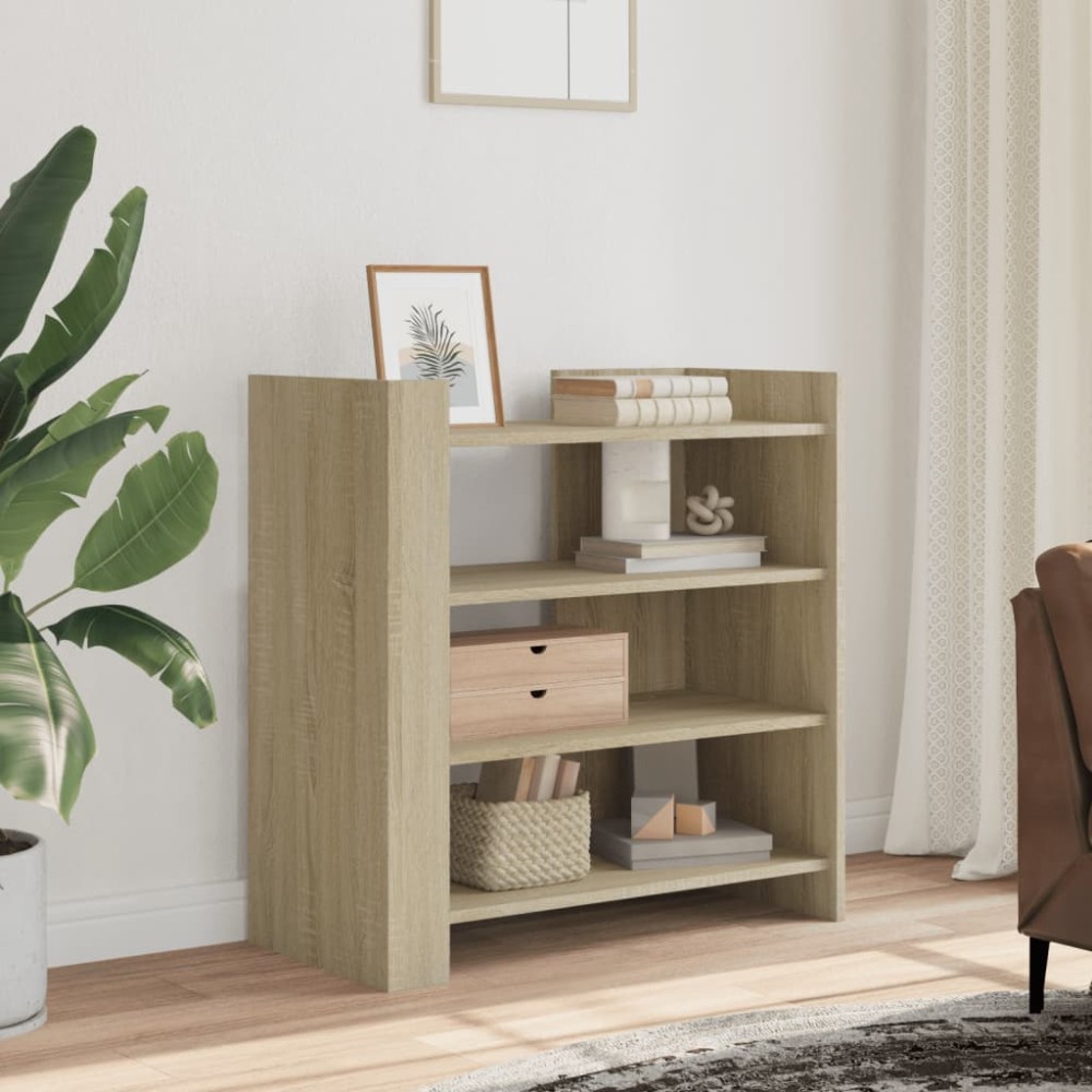vidaXL Dulap, stejar sonoma, 73,5x35x75 cm, lemn prelucrat