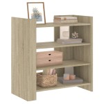 vidaXL Dulap, stejar sonoma, 73,5x35x75 cm, lemn prelucrat