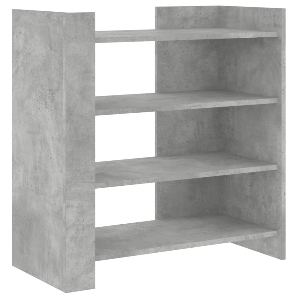 vidaXL Dulap, gri beton, 73,5x35x75 cm, lemn prelucrat
