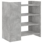 vidaXL Dulap, gri beton, 73,5x35x75 cm, lemn prelucrat
