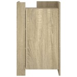 vidaXL Dulap, stejar sonoma, 45x35x75 cm, lemn prelucrat
