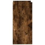 vidaXL Dulap, stejar fumuriu, 45x35x75 cm, lemn prelucrat