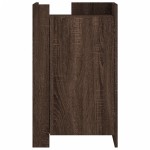 vidaXL Dulap, stejar maro, 45x35x75 cm, lemn prelucrat