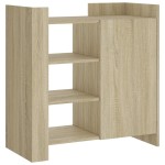 vidaXL Dulap, stejar sonoma, 73,5x35x75 cm, lemn prelucrat