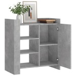 vidaXL Dulap, gri beton, 73,5x35x75 cm, lemn prelucrat vidaXL Dulap, gri beton, 73,5x35x75 cm, lemn prelucrat
