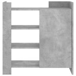 vidaXL Dulap, gri beton, 73,5x35x75 cm, lemn prelucrat vidaXL Dulap, gri beton, 73,5x35x75 cm, lemn prelucrat