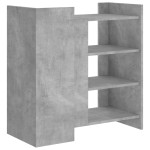 vidaXL Dulap, gri beton, 73,5x35x75 cm, lemn prelucrat vidaXL Dulap, gri beton, 73,5x35x75 cm, lemn prelucrat