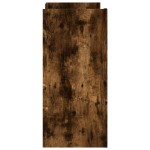 vidaXL Dulap, stejar fumuriu, 73,5x35x75 cm, lemn prelucrat