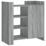vidaXL Dulap, gri sonoma, 73,5x35x75 cm, lemn prelucrat vidaXL Dulap, gri sonoma, 73,5x35x75 cm, lemn prelucrat