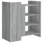 vidaXL Dulap, gri sonoma, 73,5x35x75 cm, lemn prelucrat vidaXL Dulap, gri sonoma, 73,5x35x75 cm, lemn prelucrat