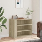 vidaXL Dulap de perete, stejar sonoma, 75x35x60 cm, lemn prelucrat vidaXL Dulap de perete, stejar sonoma, 75x35x60 cm, lemn prelucrat