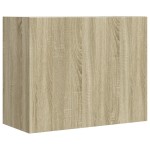 vidaXL Dulap de perete, stejar sonoma, 75x35x60 cm, lemn prelucrat vidaXL Dulap de perete, stejar sonoma, 75x35x60 cm, lemn prelucrat