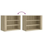 vidaXL Dulap de perete, stejar sonoma, 75x35x60 cm, lemn prelucrat vidaXL Dulap de perete, stejar sonoma, 75x35x60 cm, lemn prelucrat