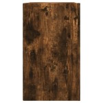 vidaXL Dulap de perete, stejar fumuriu, 75x35x60 cm, lemn prelucrat