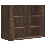 vidaXL Dulap de perete, stejar maro, 75x35x60 cm, lemn compozit vidaXL Dulap de perete, stejar maro, 75x35x60 cm, lemn compozit