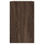 vidaXL Dulap de perete, stejar maro, 75x35x60 cm, lemn compozit vidaXL Dulap de perete, stejar maro, 75x35x60 cm, lemn compozit