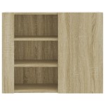vidaXL Dulap de perete, stejar sonoma, 75x35x60 cm, lemn prelucrat vidaXL Dulap de perete, stejar sonoma, 75x35x60 cm, lemn prelucrat