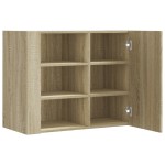 vidaXL Dulap de perete, stejar sonoma, 75x35x60 cm, lemn prelucrat vidaXL Dulap de perete, stejar sonoma, 75x35x60 cm, lemn prelucrat