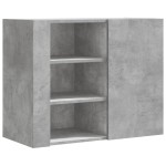 vidaXL Dulap de perete, gri beton, 75x35x60 cm, lemn prelucrat vidaXL Dulap de perete, gri beton, 75x35x60 cm, lemn prelucrat