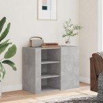 vidaXL Dulap de perete, gri beton, 75x35x60 cm, lemn prelucrat vidaXL Dulap de perete, gri beton, 75x35x60 cm, lemn prelucrat