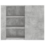 vidaXL Dulap de perete, gri beton, 75x35x60 cm, lemn prelucrat vidaXL Dulap de perete, gri beton, 75x35x60 cm, lemn prelucrat