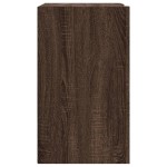 vidaXL Dulap de perete, stejar maro, 75x35x60 cm, lemn compozit vidaXL Dulap de perete, stejar maro, 75x35x60 cm, lemn compozit