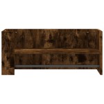 vidaXL Raft de perete, stejar fumuriu, 70,5x35x30,5 cm, lemn prelucrat vidaXL Raft de perete, stejar fumuriu, 70,5x35x30,5 cm, lemn prelucrat