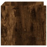 vidaXL Raft de perete, stejar fumuriu, 70,5x35x30,5 cm, lemn prelucrat vidaXL Raft de perete, stejar fumuriu, 70,5x35x30,5 cm, lemn prelucrat
