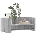 vidaXL Raft de perete, gri sonoma, 70,5x35x30,5 cm, lemn prelucrat vidaXL Raft de perete, gri sonoma, 70,5x35x30,5 cm, lemn prelucrat