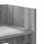 vidaXL Raft de perete, gri sonoma, 70,5x35x30,5 cm, lemn prelucrat vidaXL Raft de perete, gri sonoma, 70,5x35x30,5 cm, lemn prelucrat