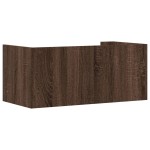 vidaXL Raft de perete, stejar maro, 70,5x35x30,5 cm, lemn prelucrat
