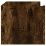 vidaXL Raft de perete, stejar fumuriu, 100x35x30,5 cm, lemn prelucrat vidaXL Raft de perete, stejar fumuriu, 100x35x30,5 cm, lemn prelucrat