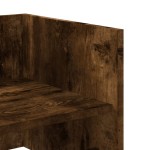 vidaXL Raft de perete, stejar fumuriu, 100x35x30,5 cm, lemn prelucrat vidaXL Raft de perete, stejar fumuriu, 100x35x30,5 cm, lemn prelucrat
