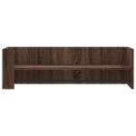 vidaXL Raft de perete, stejar maro, 100x35x30,5 cm, lemn prelucrat vidaXL Raft de perete, stejar maro, 100x35x30,5 cm, lemn prelucrat