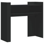 vidaXL Măsuță consolă, negru, 100x35x90 cm, lemn prelucrat vidaXL Măsuță consolă, negru, 100x35x90 cm, lemn prelucrat