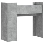vidaXL Masă consolă, gri beton, 100x35x90 cm, lemn prelucrat