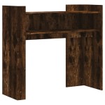 vidaXL Măsuță consolă, stejar fumuriu, 100x35x90 cm, lemn prelucrat vidaXL Măsuță consolă, stejar fumuriu, 100x35x90 cm, lemn prelucrat