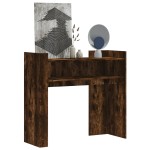 vidaXL Măsuță consolă, stejar fumuriu, 100x35x90 cm, lemn prelucrat vidaXL Măsuță consolă, stejar fumuriu, 100x35x90 cm, lemn prelucrat