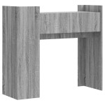 vidaXL Măsuță consolă, gri sonoma, 100x35x90 cm, lemn prelucrat vidaXL Măsuță consolă, gri sonoma, 100x35x90 cm, lemn prelucrat