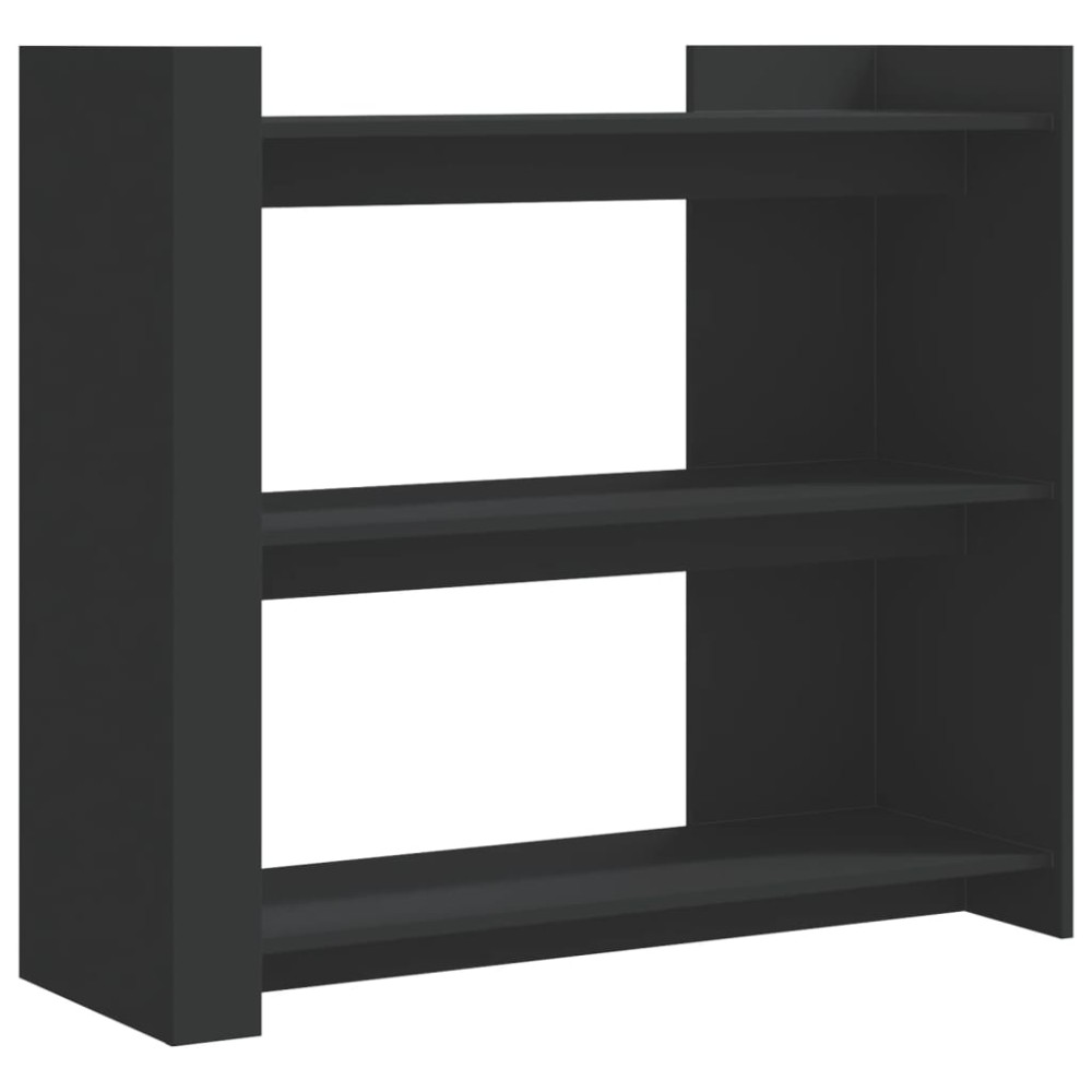 vidaXL Măsuță consolă, negru, 100x35x90 cm, lemn prelucrat