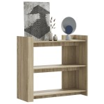 vidaXL Măsuță consolă, stejar sonoma, 100x35x90 cm, lemn prelucrat vidaXL Măsuță consolă, stejar sonoma, 100x35x90 cm, lemn prelucrat