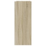 vidaXL Măsuță consolă, stejar sonoma, 100x35x90 cm, lemn prelucrat vidaXL Măsuță consolă, stejar sonoma, 100x35x90 cm, lemn prelucrat
