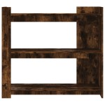 vidaXL Măsuță consolă, stejar fumuriu, 100x35x90 cm, lemn prelucrat vidaXL Măsuță consolă, stejar fumuriu, 100x35x90 cm, lemn prelucrat