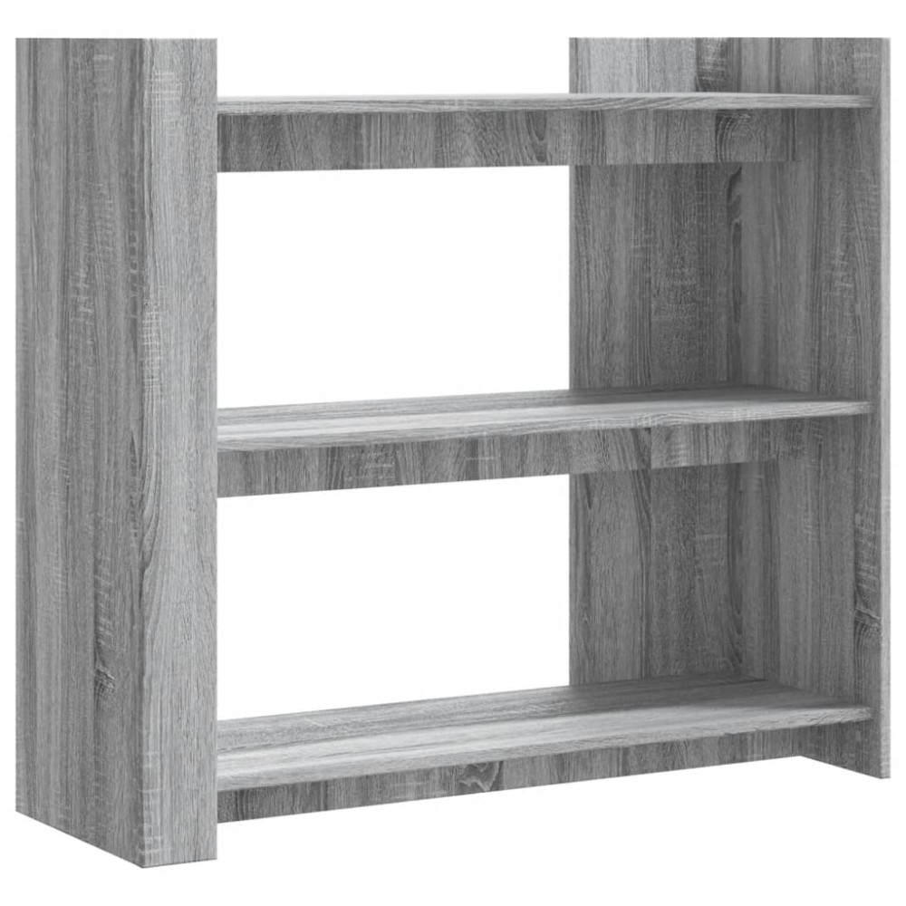 vidaXL Măsuță consolă, gri sonoma, 100x35x90 cm, lemn prelucrat